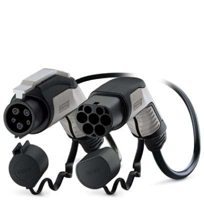 Phoenix Contact - Ladeleitung E-Mobility Mobile AC-Ladeleitung EVTAG3PC1AC3#1628028 Griffbereich: grau