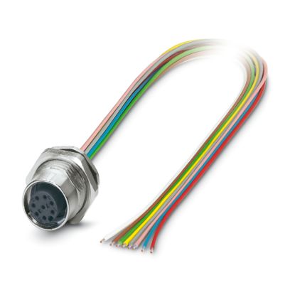 Phoenix Contact - Patchkabel Kupfer Gerätesteckverbinder SACC-DSI-M12#1237438 Hinterwand