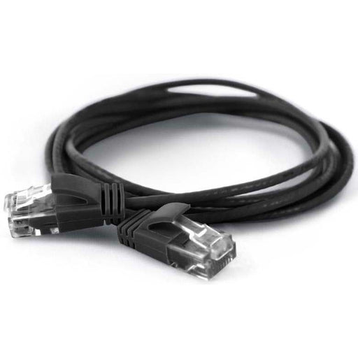 Wantec - Patchkabel Kupfer UTP-Patchkabel Cat.6A sw 7316 sw 3,0m 3,0m RJ45 2,8mm