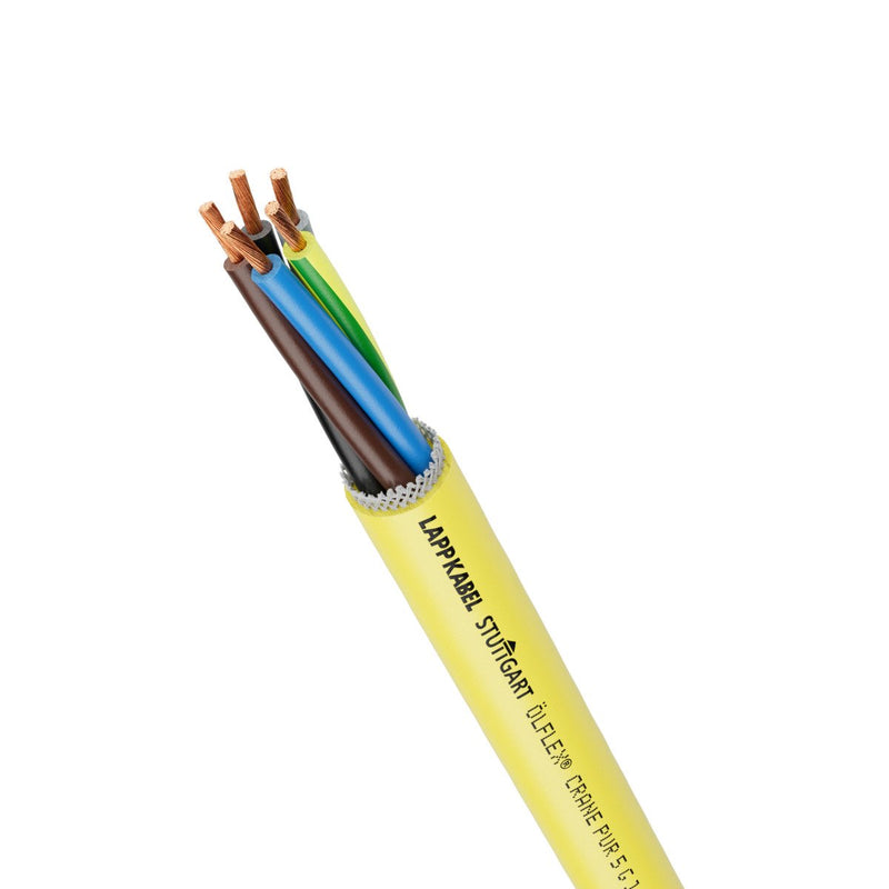 Lapp Kabel&Leitung - Energiekabel >= 1 kV, für ortsveränderlichen Einsatz ÖLFLEX CRANE PUR 4G6 0045228/500 − 500 Meter