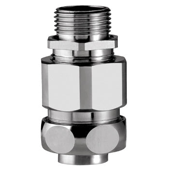 Flexa - Metall-Schutzschlauch-Verschraubung Metallverschraubung gerade 15016328116 AD 14, M 16 x 1,5 − 10 Stück