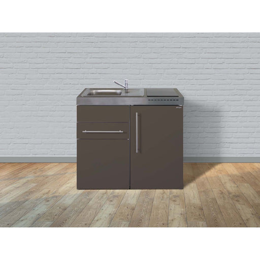 Stengel - Mini-Küche Miniküche Premiumline MPMM100SIKFreBliS Mokka metallic
