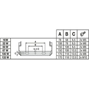 Ledvance - Downlight/Strahler/Flutlicht LED-Schweinwerfer FLAREAV100WML840A48. ML, 840