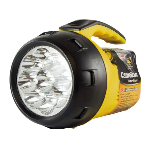 Hückmann - Handscheinwerfer Fl-9LED FL-9LED-4R6B 9 x LED − 6 Stück
