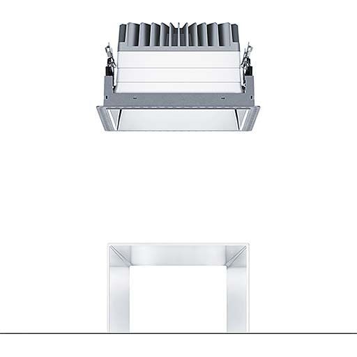 Zumtobel Group - Downlight/Strahler/Flutlicht LED-Einbauleuchte P-INFQ190H #60818615 2700-6500K