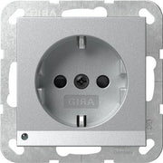 Gira - Steckdose LED-Leuchte 417026 Alu