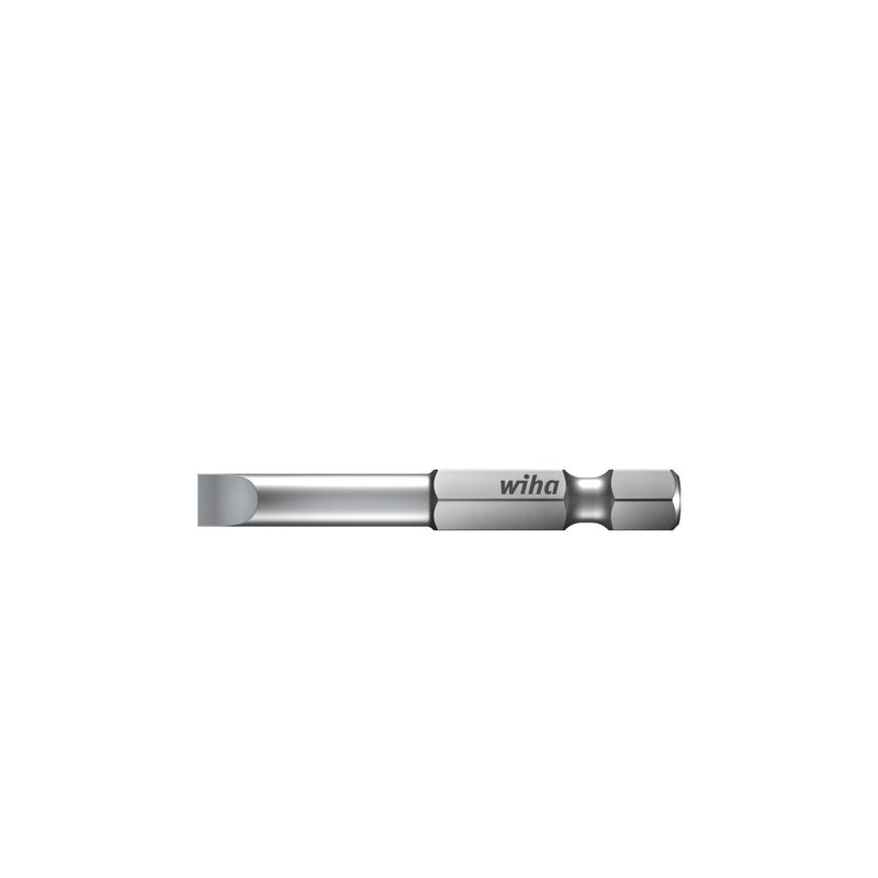 Wiha - Bit Schlitz-Professional-Bit 7040 Z 1,2x6,5x50 Form E 6,3 − 5 Stück