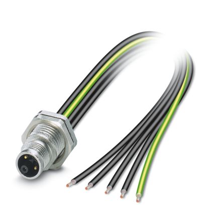 Phoenix Contact - Patchkabel Kupfer Gerätesteckverbinder SACC-DSI-M12#1238380 Hinterwand − 40 Stück