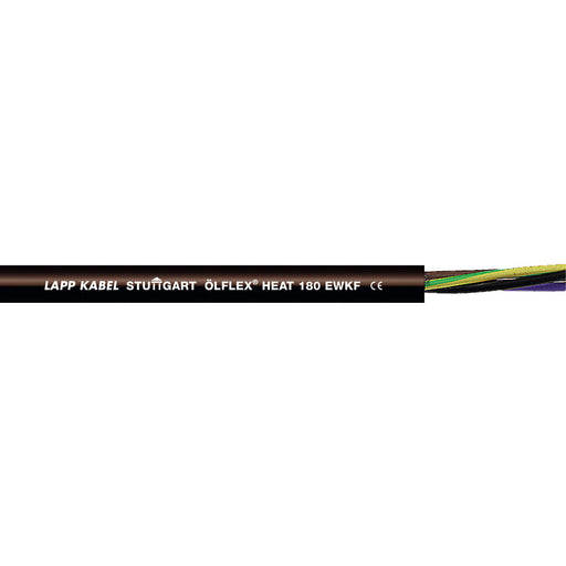 Lapp Kabel&Leitung - Energiekabel < 1 kV, für ortsveränderlichen Einsatz ÖLFLEX HEAT 180 EWKF 2X1,5 0046511/100 − 100 Meter