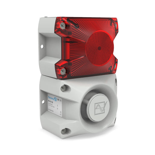 Pfannenberg - Optisches/Akustisches Signalgerät Blitzschallgeber PA X 1-05230ACRD7035 rot,5J,230AC,105dB