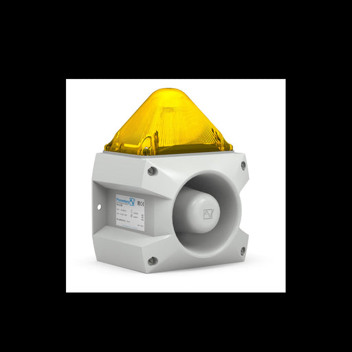 Pfannenberg - Optisches/Akustisches Signalgerät LED-Schallgeber PA L 5 10-57DCYE7035 gelb,12-48DC,107dB