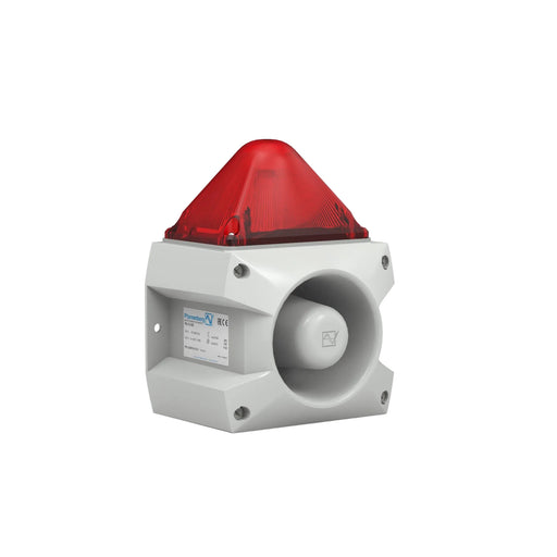 Pfannenberg - Optisches/Akustisches Signalgerät LED-Schallgeber PA L 5 10-57DCRD7035 12-48DC,107dB,IP66