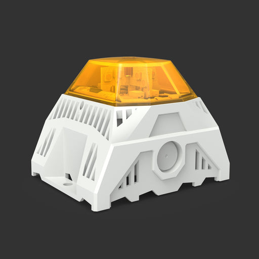 Pfannenberg - Optisches/Akustisches Signalgerät Radial LED Schallgeber PA L1-R #23383633055 gelb,24DC,16cd