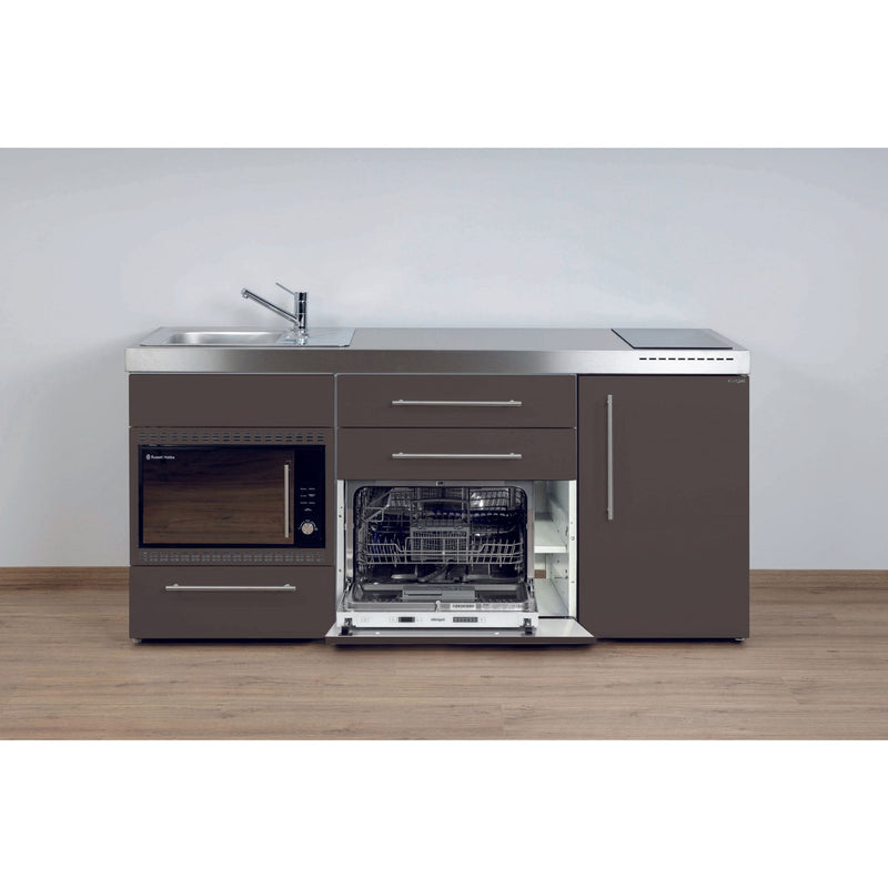 Stengel - Mini-Küche Miniküche Premiumline MPGSMOSMM180KSGKFrBl Mokka metallic