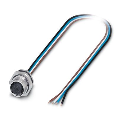 Phoenix Contact - Patchkabel Kupfer Gerätesteckverbinder SACC-DSI-M12#1237436 Hinterwand