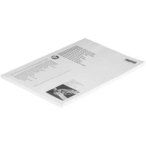 REMS - Betriebsanleitung Radialpressen 570285 R