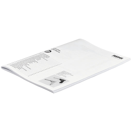 REMS - Betriebsanleitung REMS Blitz/Macho 161165 R