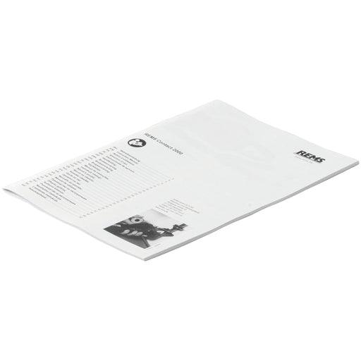 REMS - Betriebsanleitung REMS Contact 2000 164255 R