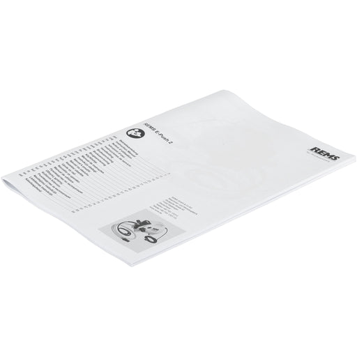 REMS - Betriebsanleitung REMS E-Push 2 115501 R