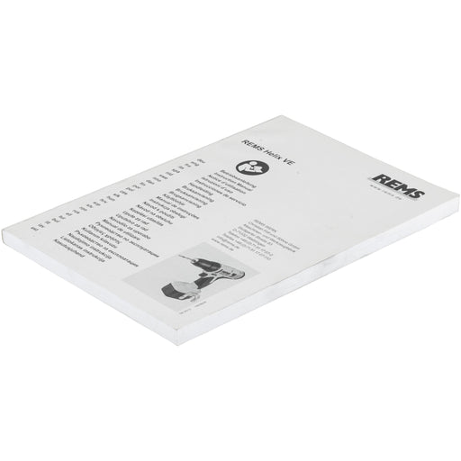 REMS - Betriebsanleitung REMS Helix VE 190060 R