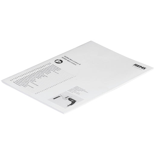 REMS - Betriebsanleitung REMS Mini-Cobra+Mini-Cobra S 22V VE 170152 R