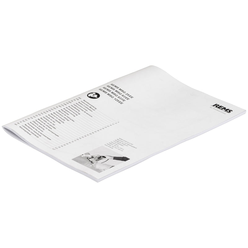 REMS - Betriebsanleitung REMS MSG EE/FM 256075 R