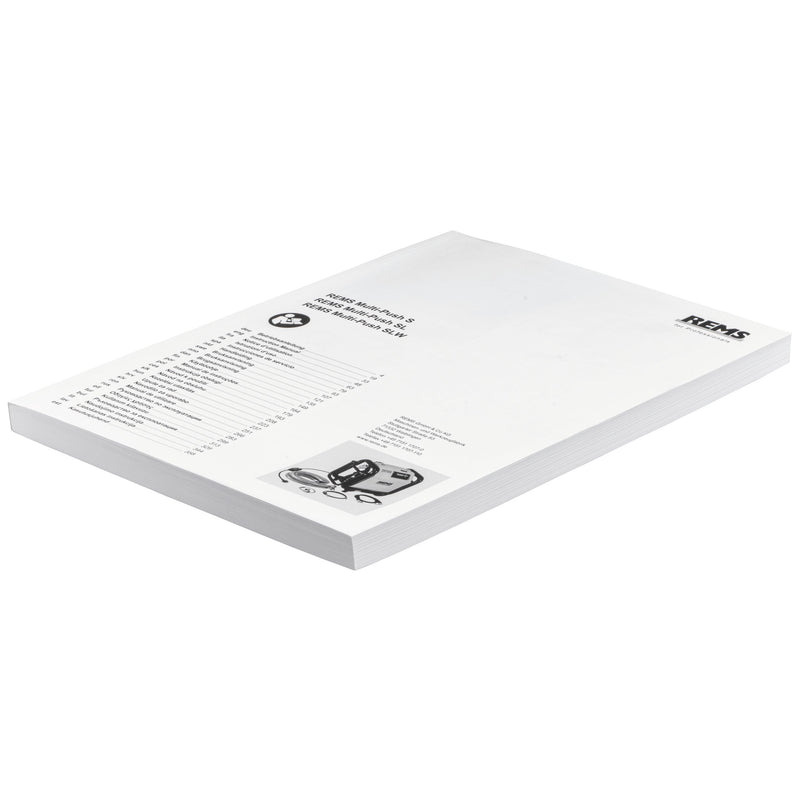 REMS - Betriebsanleitung REMS Multi-Push 115625 R