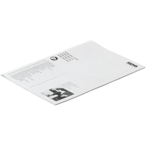 REMS - Betriebsanleitung REMS SSG 110-280 250075 R