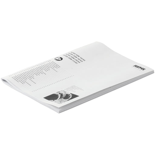 REMS - Betriebsanleitung REMS SSM 110-315 251075 R
