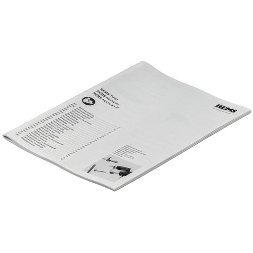 REMS - Betriebsanleitung REMS Twist Hurrican 151610 R