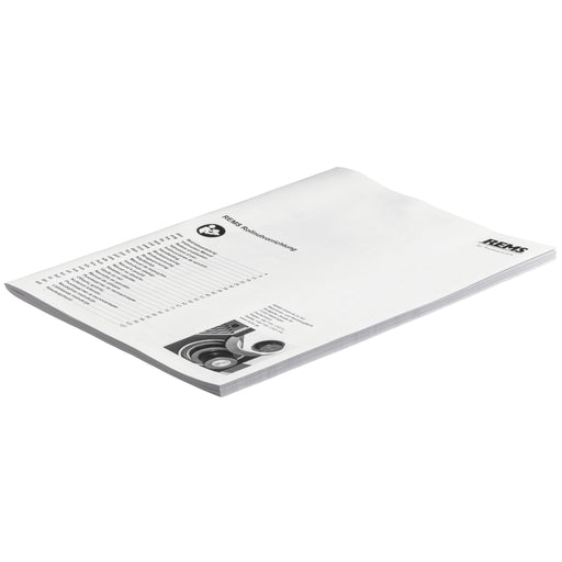 REMS - Betriebsanleitung Rollnutvorrichtung 346010 R