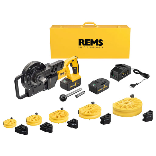 REMS - Curvo 22V Set 3/8+1/2+5/8+3/4+7/8"+Akku5,0Ah 580080 R220