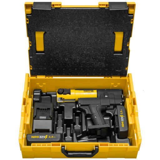 REMS - Mini-Press 22V ACC Basic-Pack L-Boxx +Akku 2,5 Ah 578066 R220