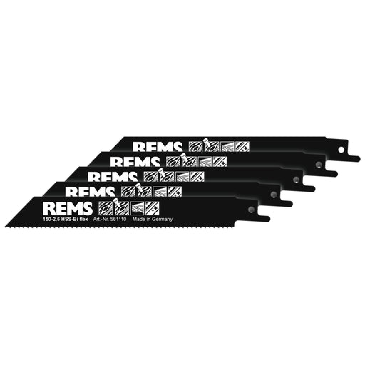 REMS - Sägeblatt 150-2,5, 5er-Pack 561110 R05