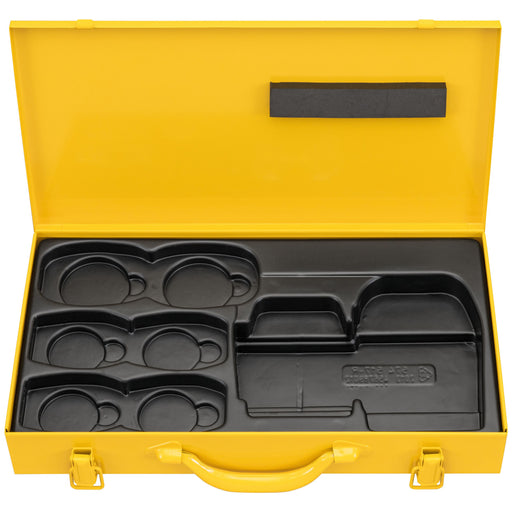 REMS - Stahlblechkasten mit Einlage f. 6 Pressringe S, Mini Z8, Z8 574516 R