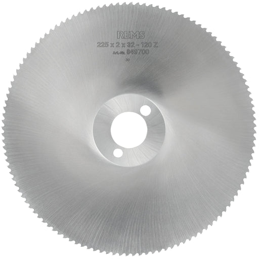 REMS - Univ.Met.Kreissägeblatt HSS 225 x 2 x 32 mm, 120 Zähne 849700 R