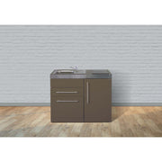 Stengel - Mini-Küche Miniküche Premiumline MPGSMM110KSGSIKFreBl Mokka metallic
