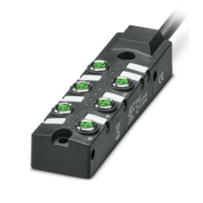 Phoenix Contact - Passiver Sensor-/Aktor-Verteiler (mit Leitung) Verteilerbox SACB- 6/3-L-#1197216