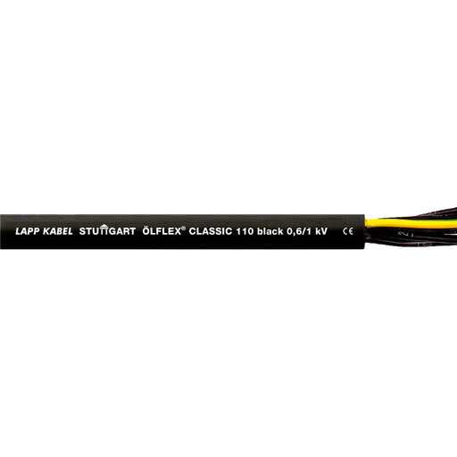 Lapp Kabel&Leitung - Energiekabel >= 1 kV, für ortsveränderlichen Einsatz ÖLFLEX CLASSIC 110 Black 1120375 0,6/1kV 5G16