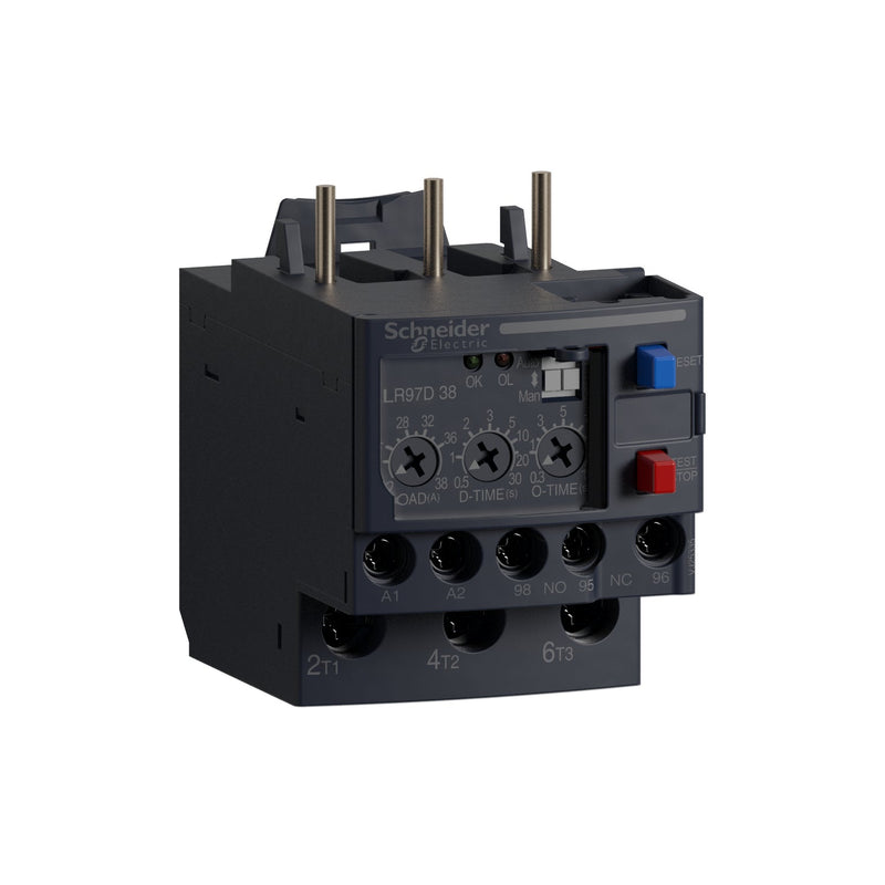 Schneider Electric - Überlastrelais elektronisch Motorschutzrelais LR97D38B elektronisch