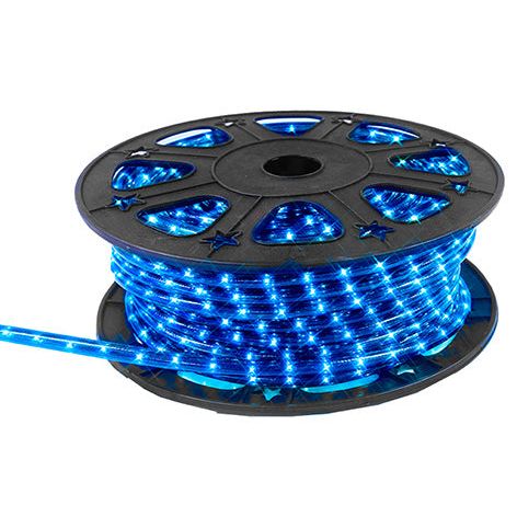 Scharnberger+Hasenbein - Lichtschlauch/-band Lichtschlauch Profi 25m 57869 230V blau m.Strombr