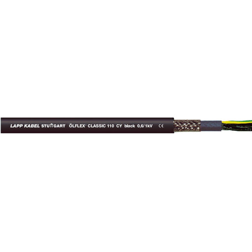 Lapp Kabel&Leitung - Energiekabel >= 1 kV, für ortsveränderlichen Einsatz ÖLFLEX CLASSIC 110 CY BK 1121360 0,6/1kV 4G4