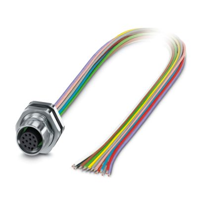 Phoenix Contact - Patchkabel Kupfer Gerätesteckverbinder SACC-DSI-M12#1238887 Hinterwand