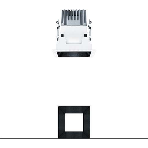 Zumtobel Group - Downlight/Strahler/Flutlicht LED-Einbauleuchte P-INF Q #60817994 4000K