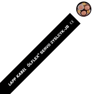 Lapp Kabel&Leitung - Energiekabel >= 1 kV, für ortsveränderlichen Einsatz ÖLFLEX SERVO 2YSLCY-JB BK 1136456 4G25