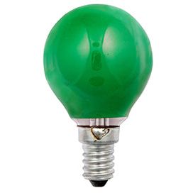 Scharnberger+Hasenbein - Allgebrauchsglühlampe Tropfenform Tropfenlampe 45x75mm 40261 E14 230V 15W grün
