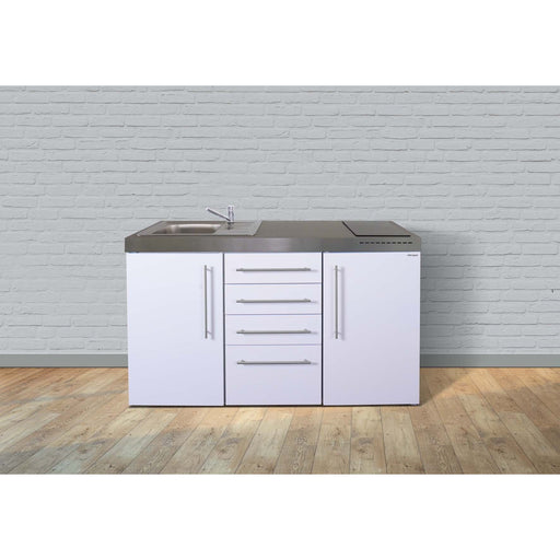 Stengel - Mini-Küche Miniküche Premiumline MPS4ES150KSGKFreBli Edelstahl