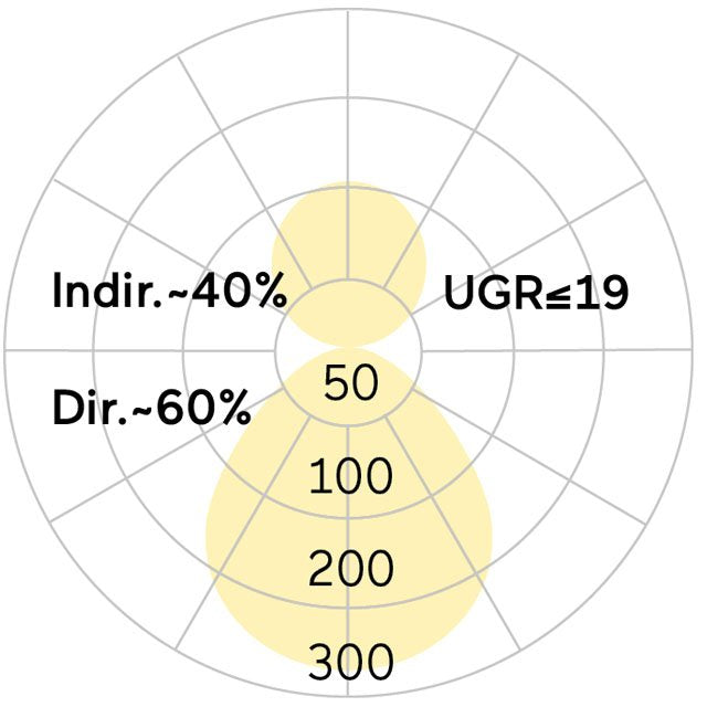 Lightnet - Pendelleuchte LED-Pendelleuchte BP1ASL-830M-D900-U 3000K, silber