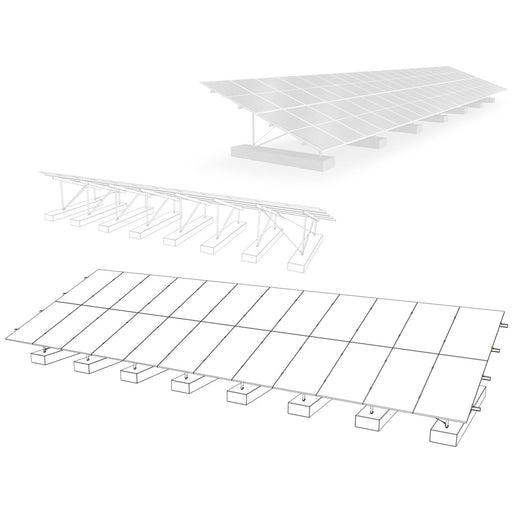K2 - Photovoltaik-Montagesystem N-Rack 2.20 C Kit 2004657
