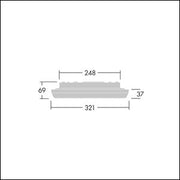 Thorn - Decken-/Wandleuchte LED-Wand-u.Deckenleuchte NOVSS1400- #96635521 830